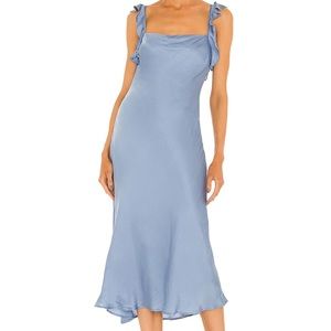 ASTR The Label Rina Dress in Periwinkle